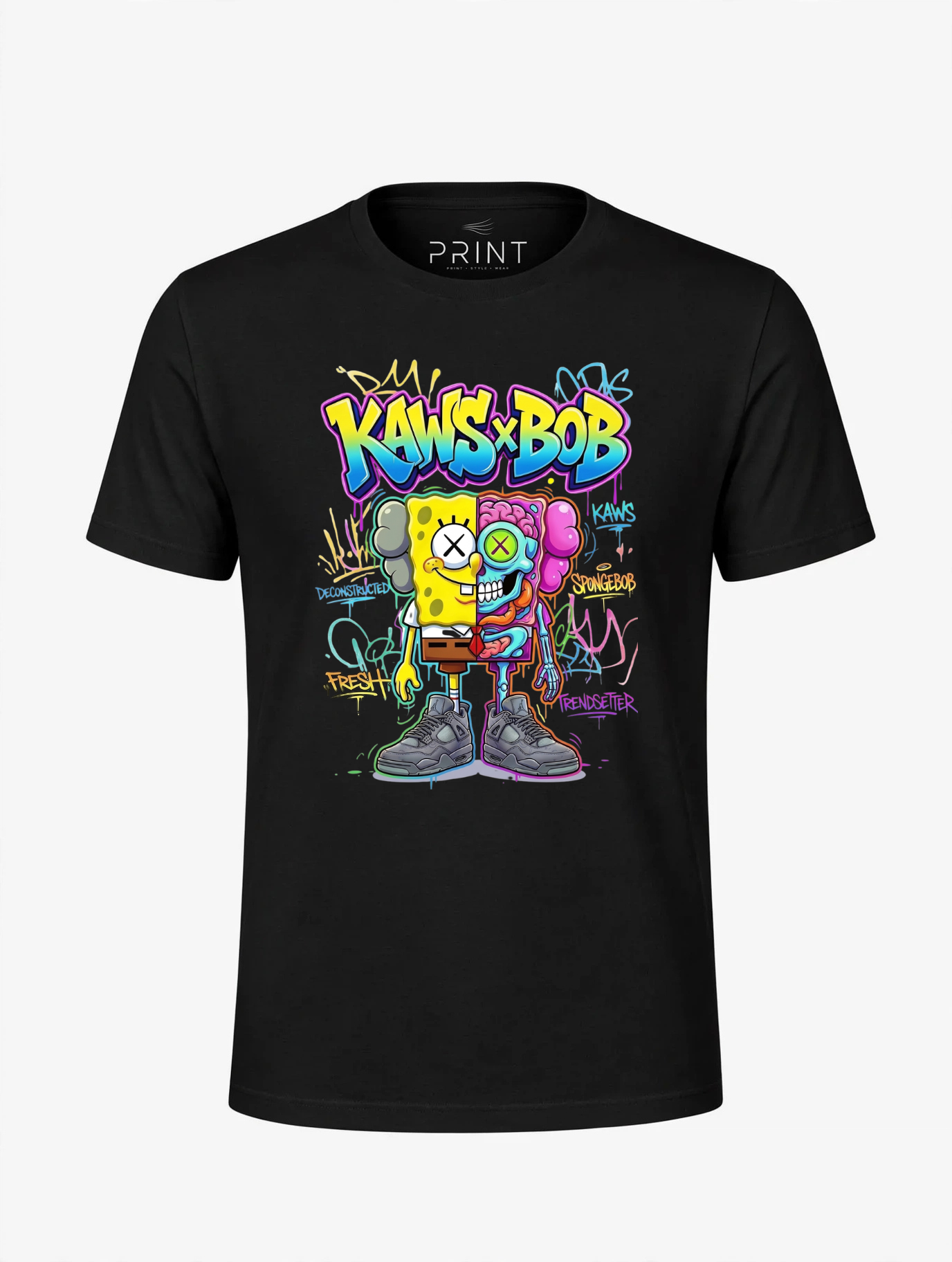 044 Playera Kaws Bob